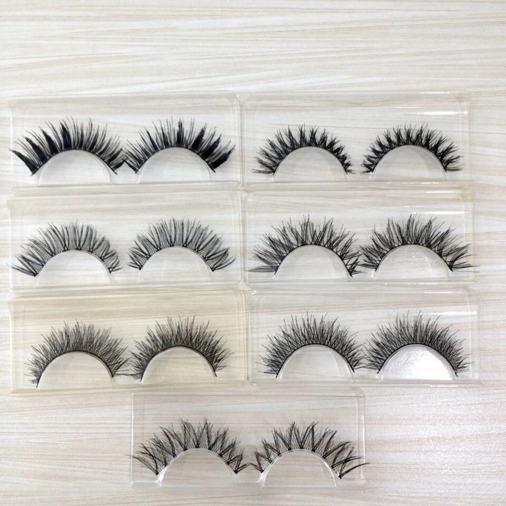 7 pairs mink lashes
